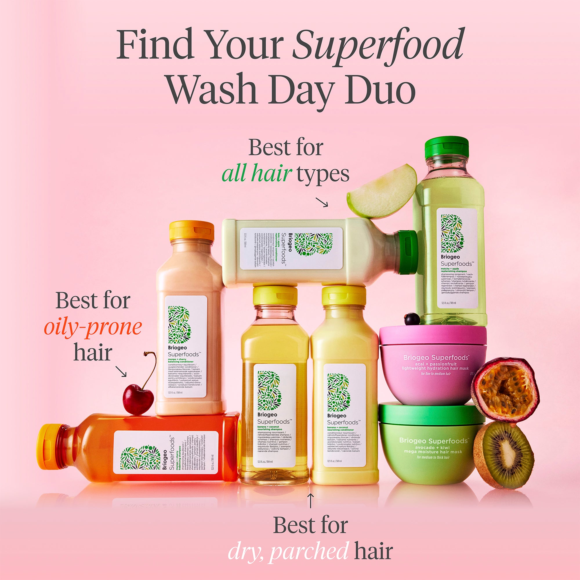 Superfoods Lightweight Hydration Hair Mask - Briogeo