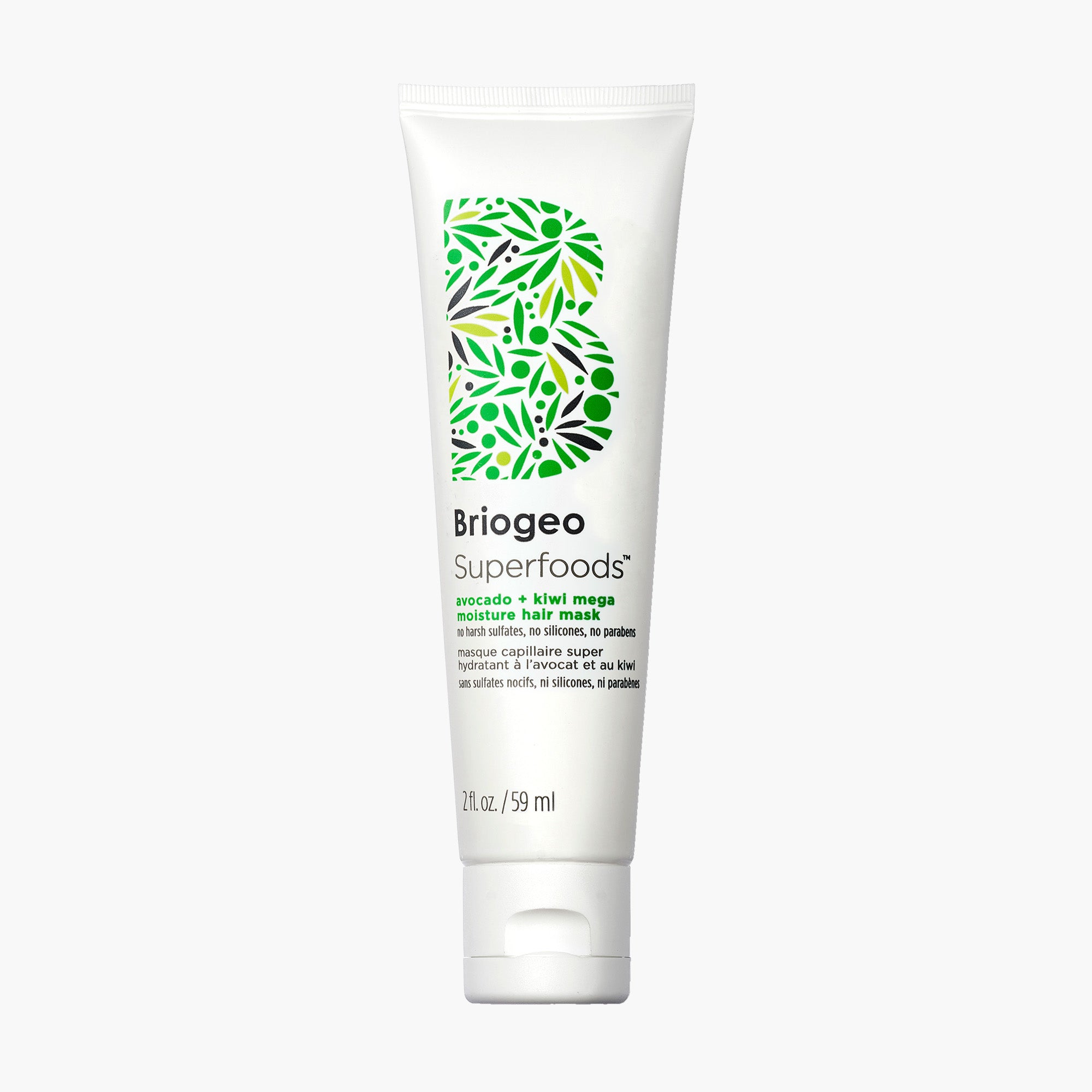 Briogeo Superfoods™ Avocado + Kiwi Mega Moisture Superfood Mask 2 oz - Briogeo
